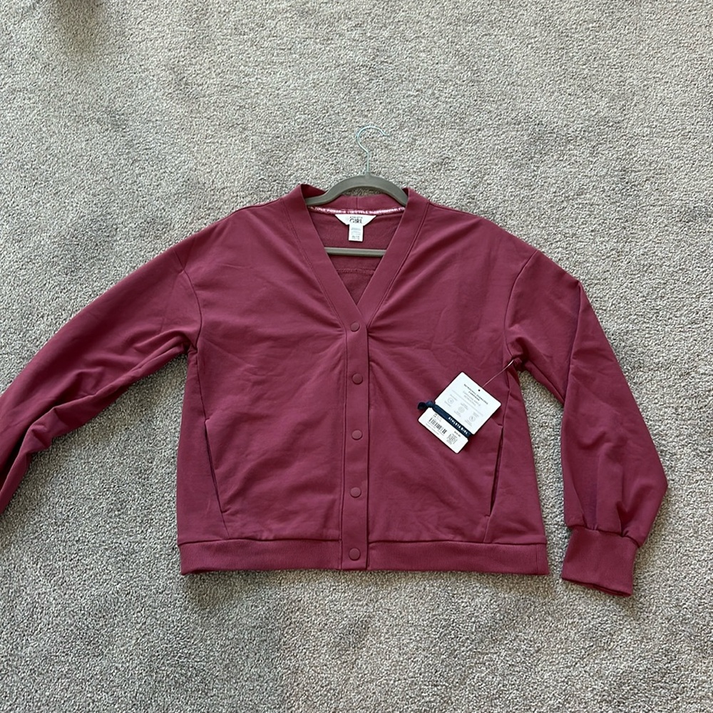 Athleta Girl RetroChill Oversized Cardigan - XL 14